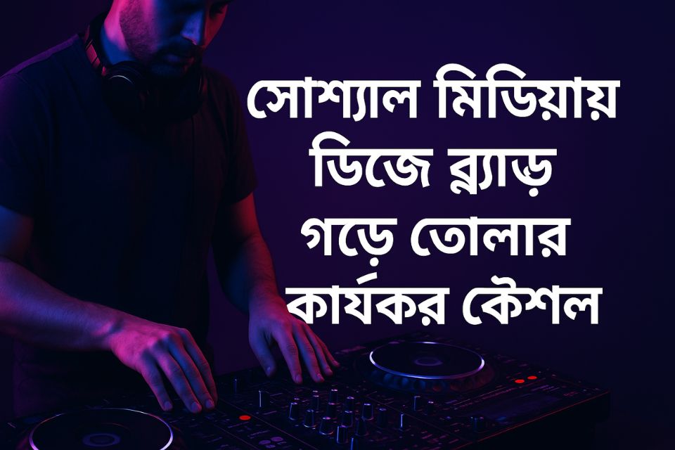 সোশ্যাল মিডিয়ায় ডিজে ব্র্যান্ড গড়ে তোলার কার্যকর কৌশল