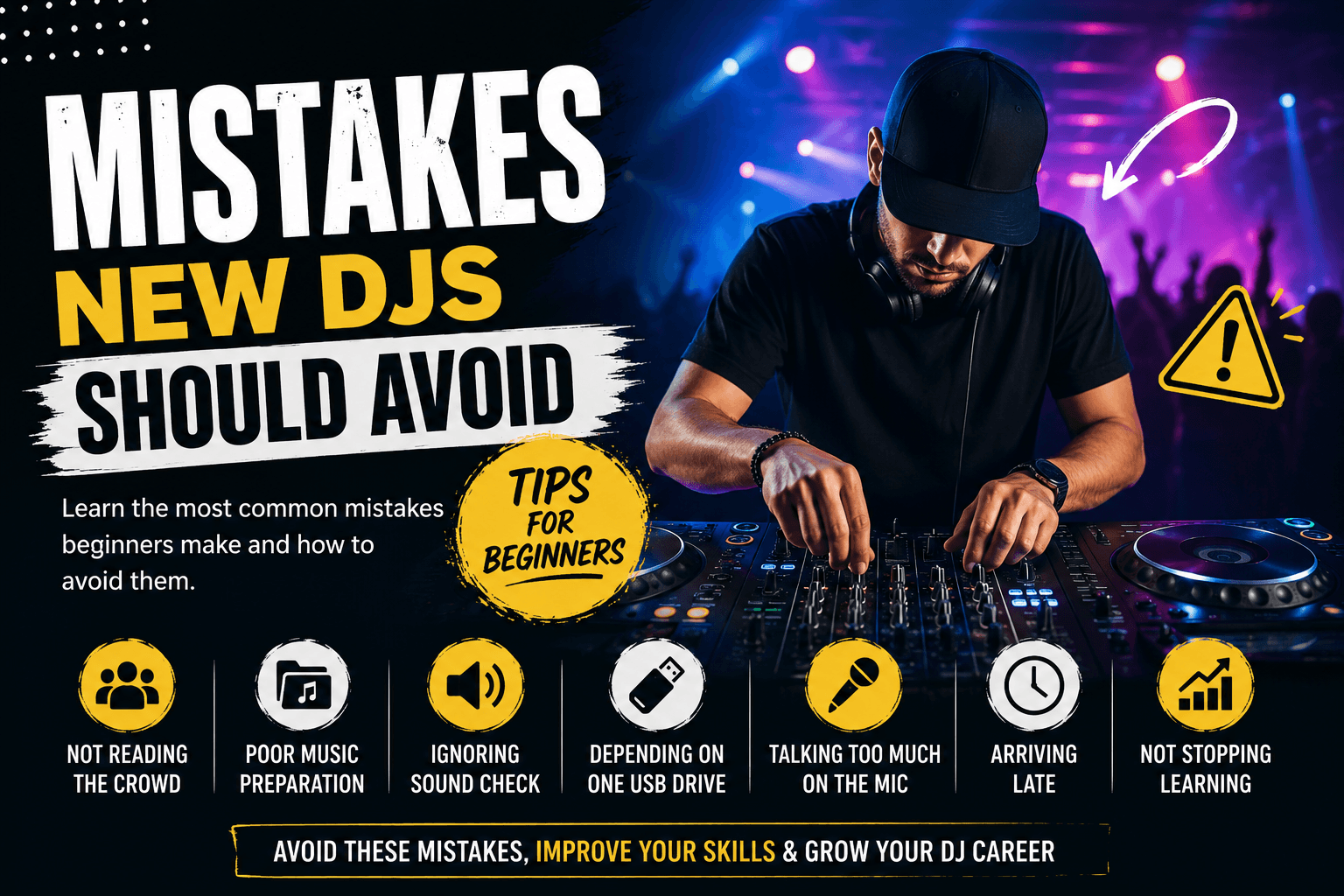 Mistakes New DJs Should Avoid